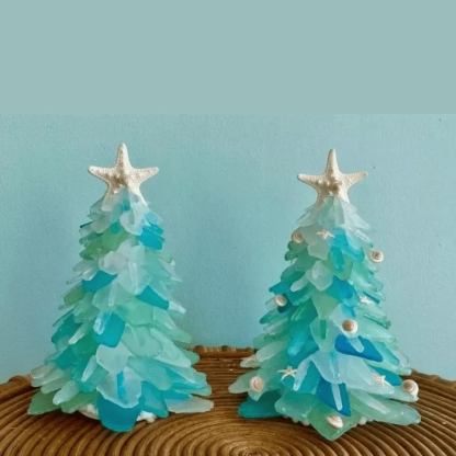 🔥Last Day 70% OFF - 🎄2024 Pinkgentle® Sea Glass Christmas Tree