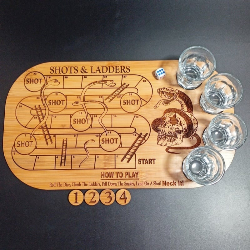 Shots & Ladders Drinking Game