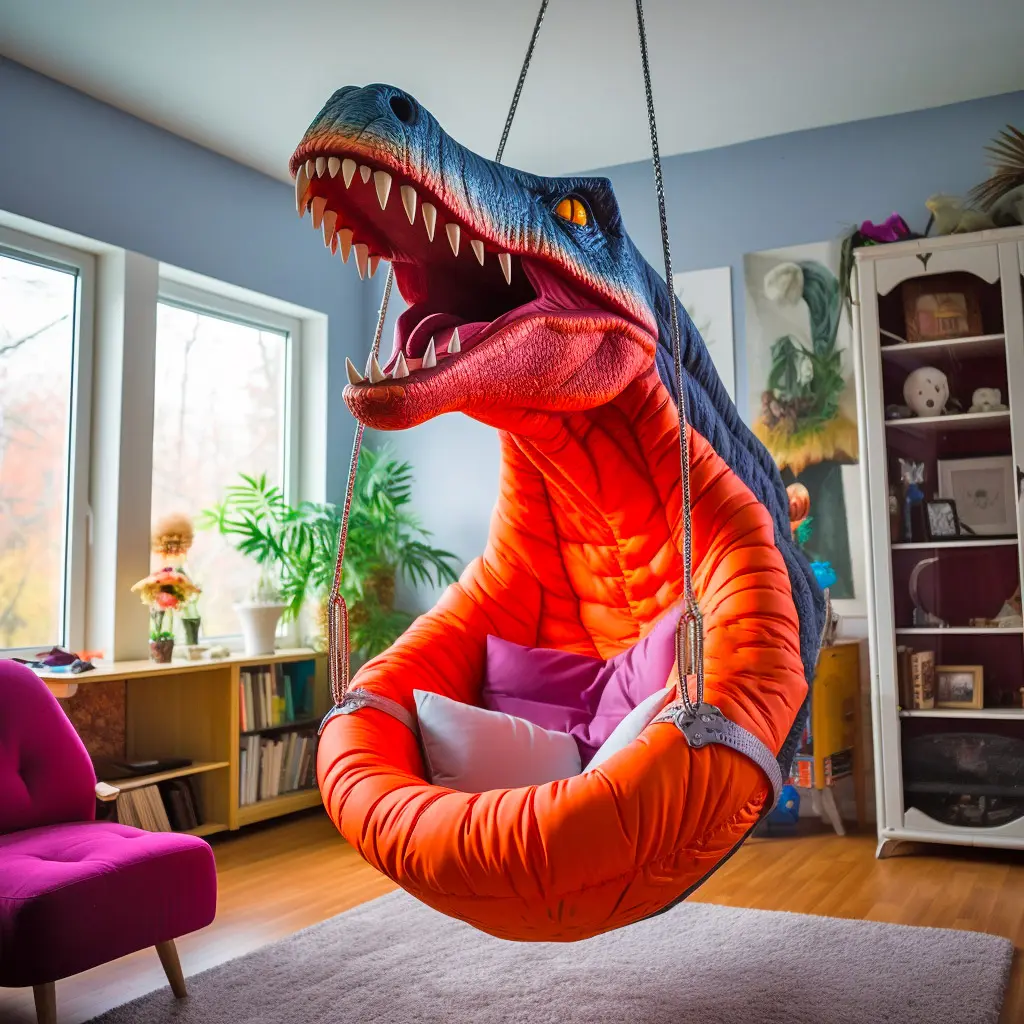 Dinosaur discount work chair