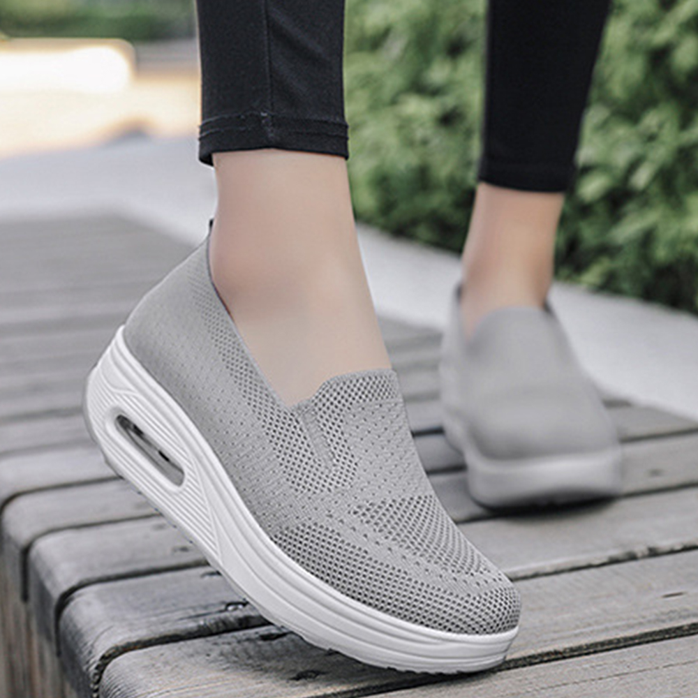 Boloone Mesh Platform Breathable Sneakers Fashion Sport Shoes