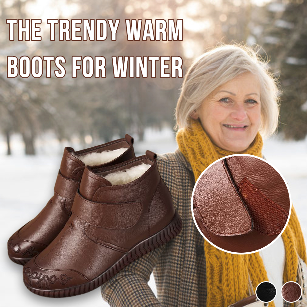 Wearscomfy Winter Waterproof Warm Lined Boots