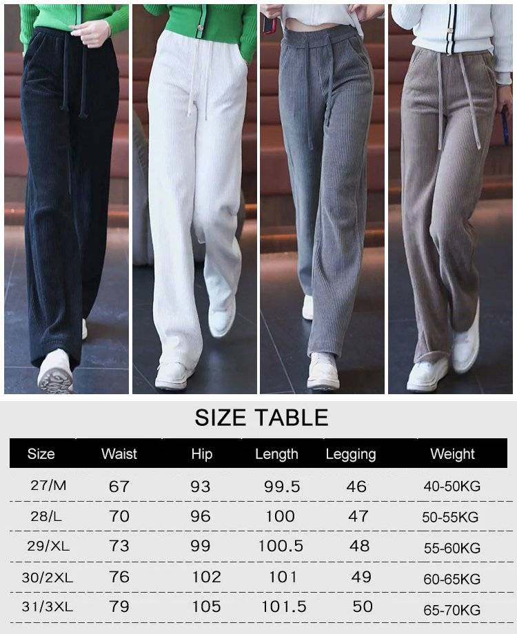 Flygooses💥NEW YEAR SALE-50% OFF💥Padded Straight Leg Pants👖