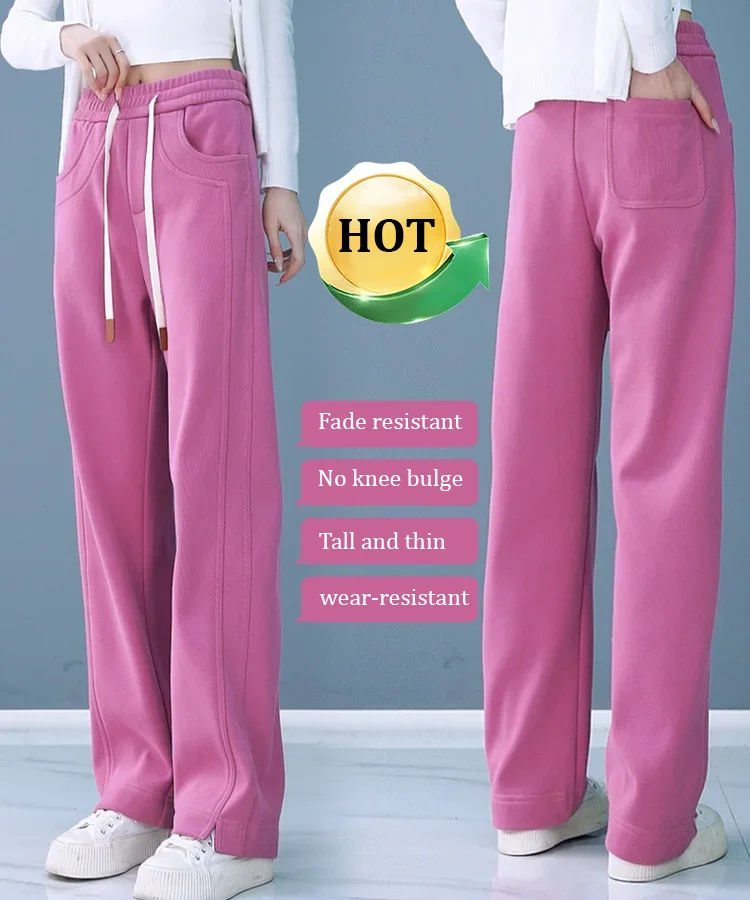 Boloone🔥Women's Comfortable High Waist Straight Leg Pants🎁