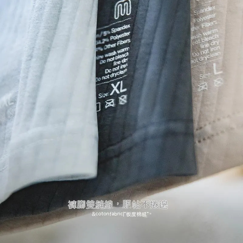 馬登工裝 無痕透氣抗菌四角棉內褲大碼薄款運動短褲褲衩平角內褲男