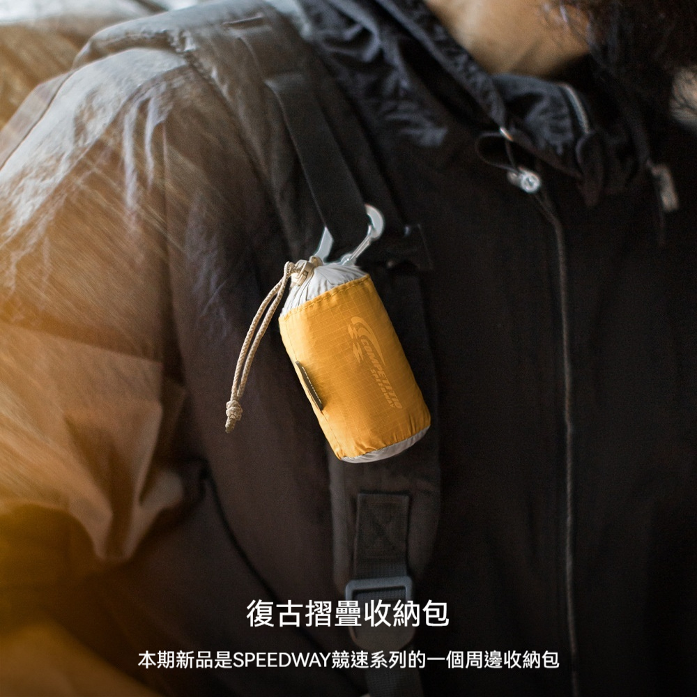 馬登工裝 日系折疊大容量托特包黃色超輕便尼龍戶外通勤旅行手提包