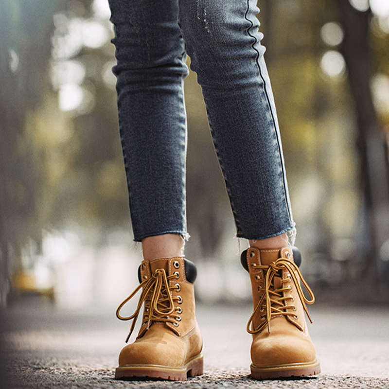 馬登男鞋 美式復古經典大黃靴潮流馬丁靴厚底工裝短靴情侶靴