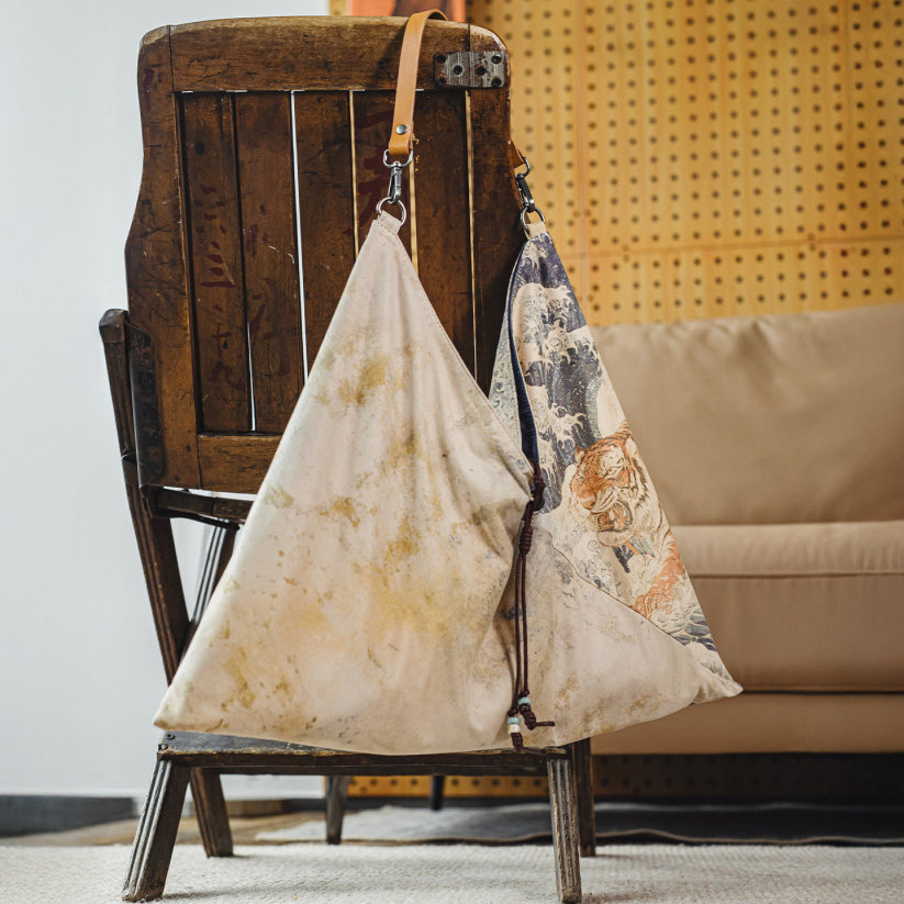 馬登女裝 復古手提三角挎包大容量單肩通勤出行輕便腋下托特包包女士