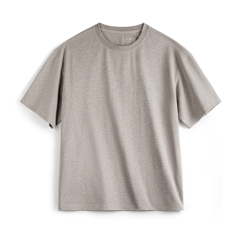 馬登工裝 新疆純棉T恤白色圓領重磅短袖凉感抑菌打底衫半袖男春夏