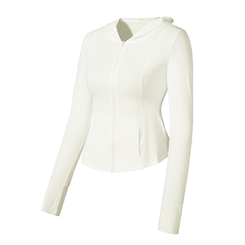 修身防曬衣夏季防紫外線外套冰絲涼感速乾透氣連帽防曬衣