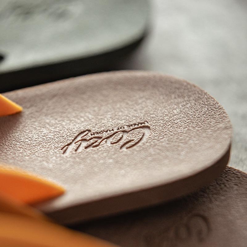 馬登男鞋 戶外沙灘涼鞋夾腳拖ins網紅潮流休閒室外一字涼拖鞋男潮