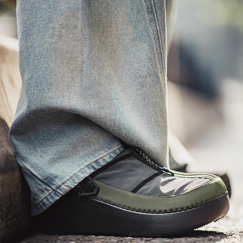 馬登男鞋 齊柏林飛艇半拖鞋厚底增高男款包頭凉拖鞋外穿廚師鞋