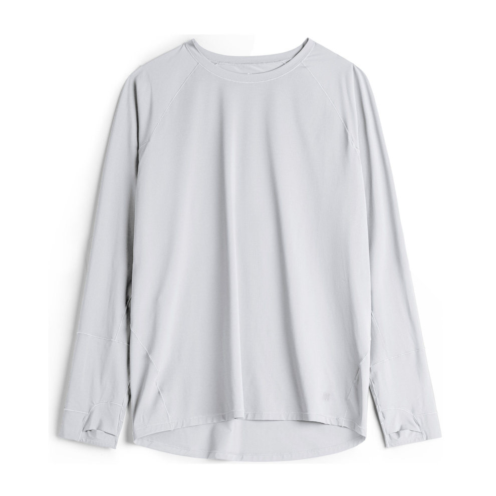 馬登工裝 美式插肩袖速幹運動T恤防曬純色長袖凉感抗菌打底衫男春