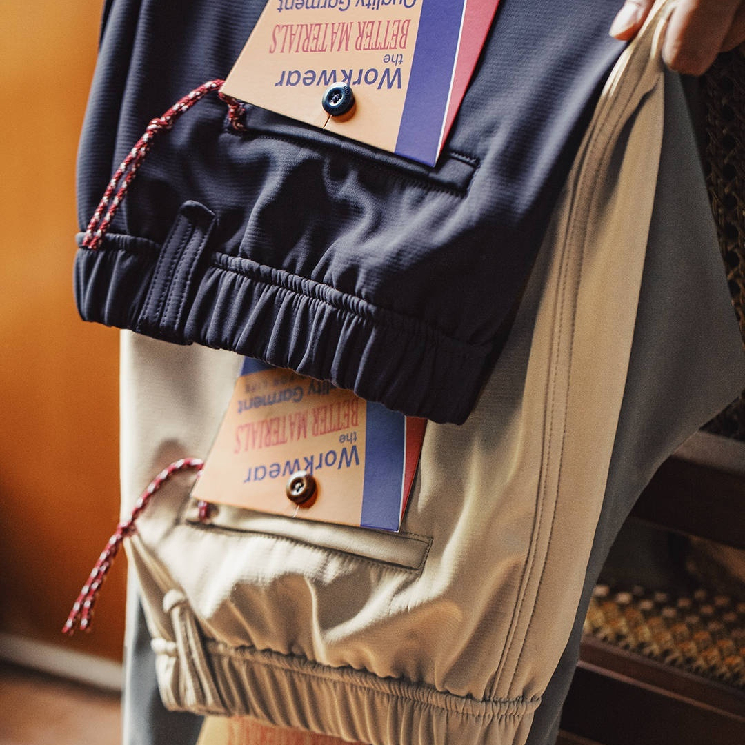 馬登工裝 美式Easypants軟殼戶外防水休閒褲加絨束脚長褲子男秋冬