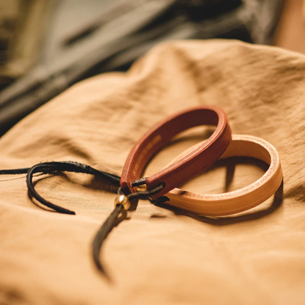 馬登女裝 復古一生之環植鞣皮手環手鐲阿美咔嘰首飾配飾手環手鐲