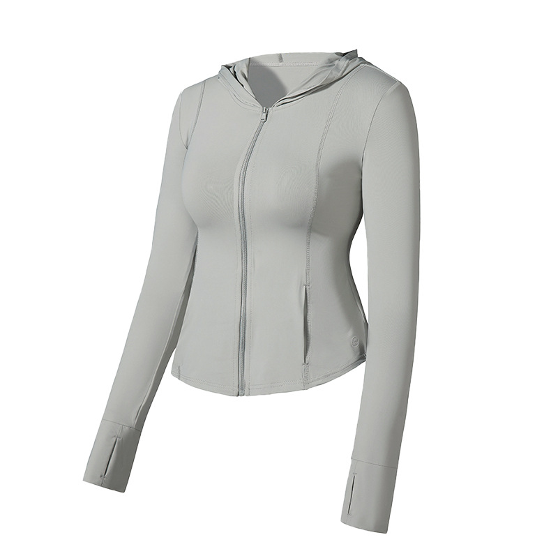 修身防曬衣夏季防紫外線外套冰絲涼感速乾透氣連帽防曬衣