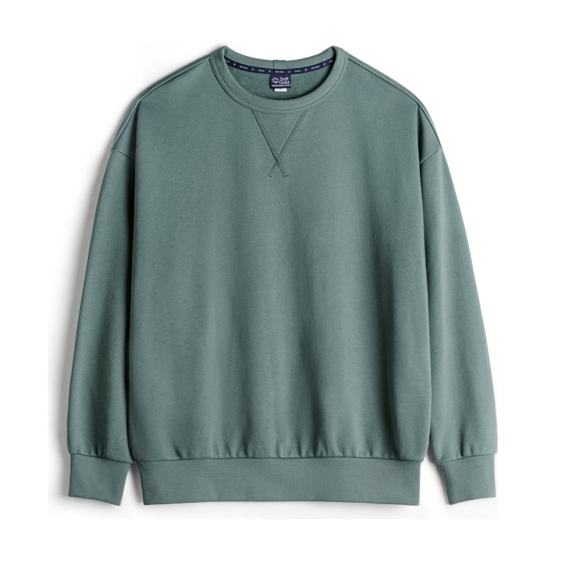 馬登工裝 美式新疆棉衛衣圓領外穿寬鬆長袖套頭衫男春秋