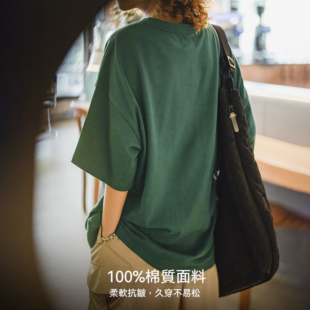 馬登女裝 美式撞色字母印花T恤學院風純棉短袖上衣女春夏