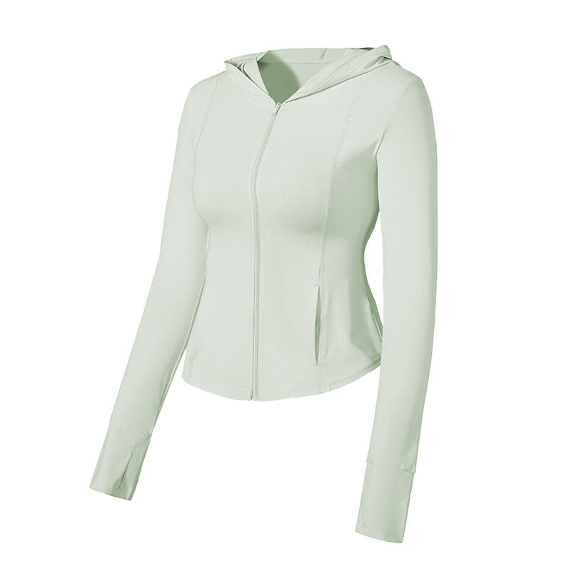 修身防曬衣夏季防紫外線外套冰絲涼感速乾透氣連帽防曬衣