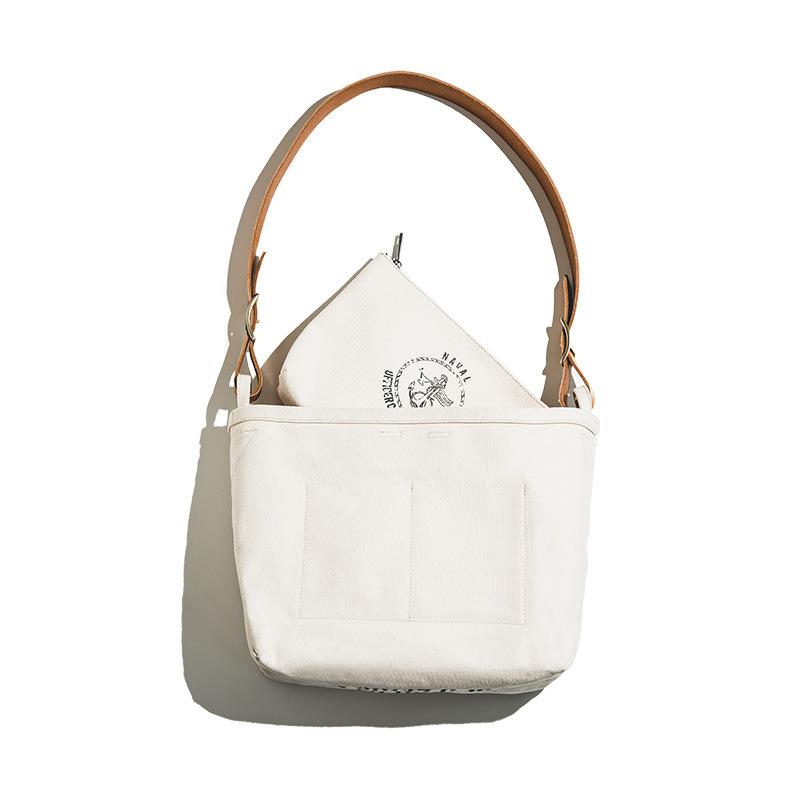 馬登工裝 美式復古子母包做舊印花工具包阿美咔嘰簡約斜挎帆布包