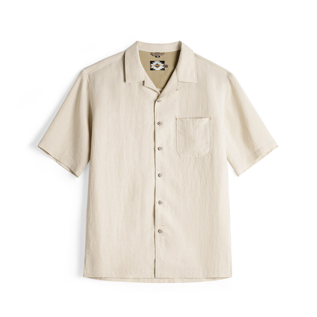 馬登工裝 萊賽爾短袖襯衫天絲古巴領鬆弛感襯衣美式老錢風襯衫夏季