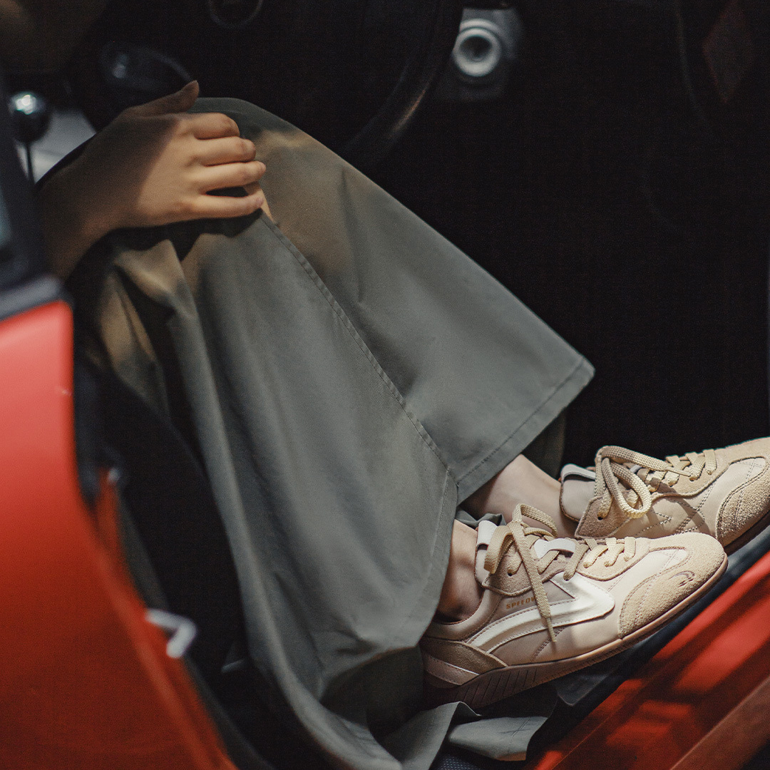 馬登女裝 極速賽車鞋女款夏季復古透氣德訓鞋薄底運動休閒鞋子