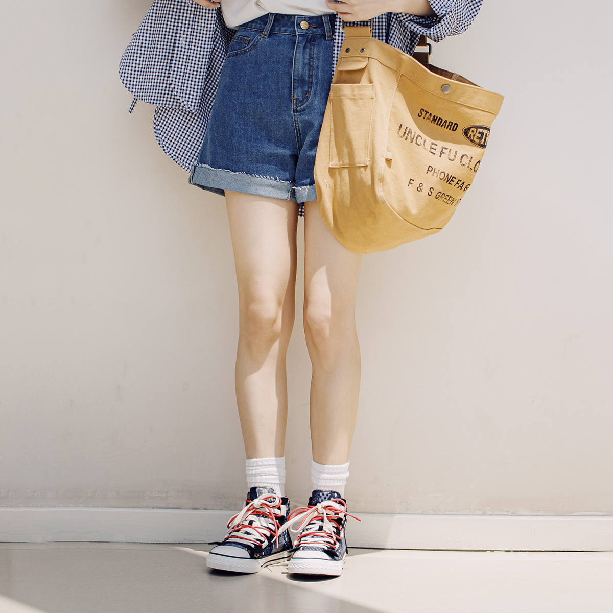 馬登女裝 地心引力Gravity 2023新款高幫帆布鞋腰果花古布板鞋情侶鞋