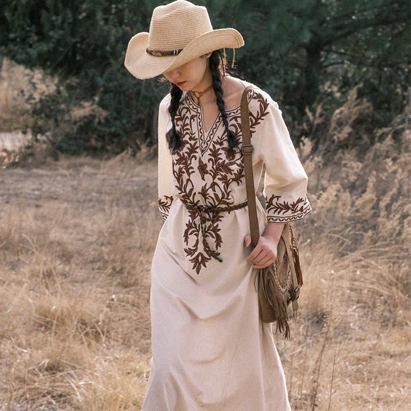 磨砂流蘇包波西米亞斜挎包大容量復古小眾設計感單肩包