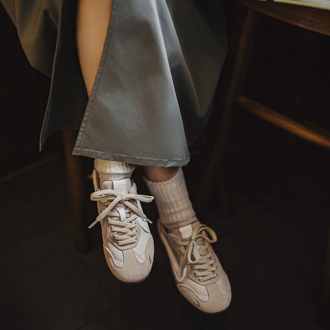 馬登女裝 極速賽車鞋女款夏季復古透氣德訓鞋薄底運動休閒鞋子