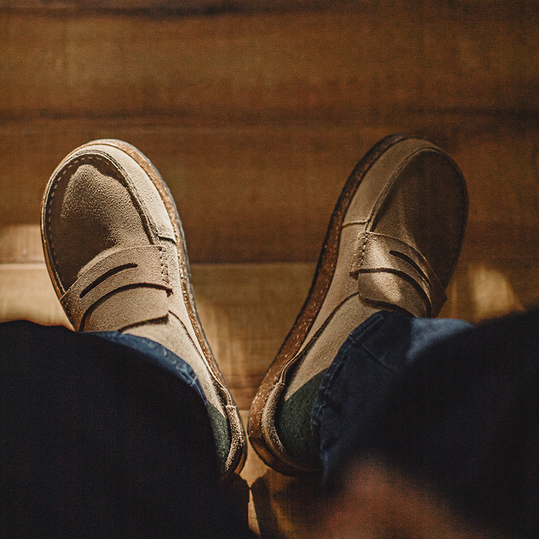 馬登工裝 秋冬季樂福穆勒鞋男厚底辦公室家用拖鞋潮休閒居家包頭拖