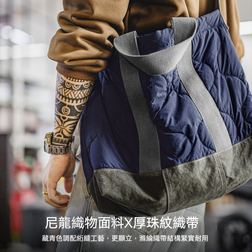 馬登工裝 美式M65大容量內膽托特包電腦包通勤單肩包百搭手提包男