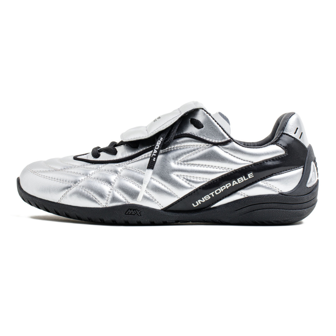 馬登女裝 復古黑白色休閒百搭德訓鞋運動輕便平軟底足球鞋子秋冬