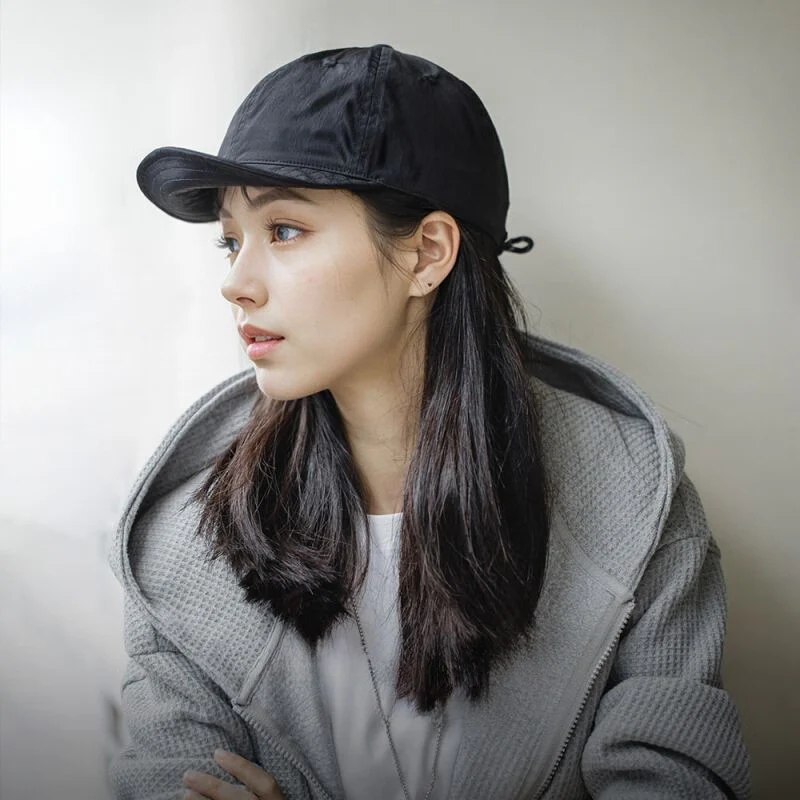 馬登女裝 山系戶外輕薄翻檐棒球帽遮陽休閒寬檐帽平檐鴨舌帽