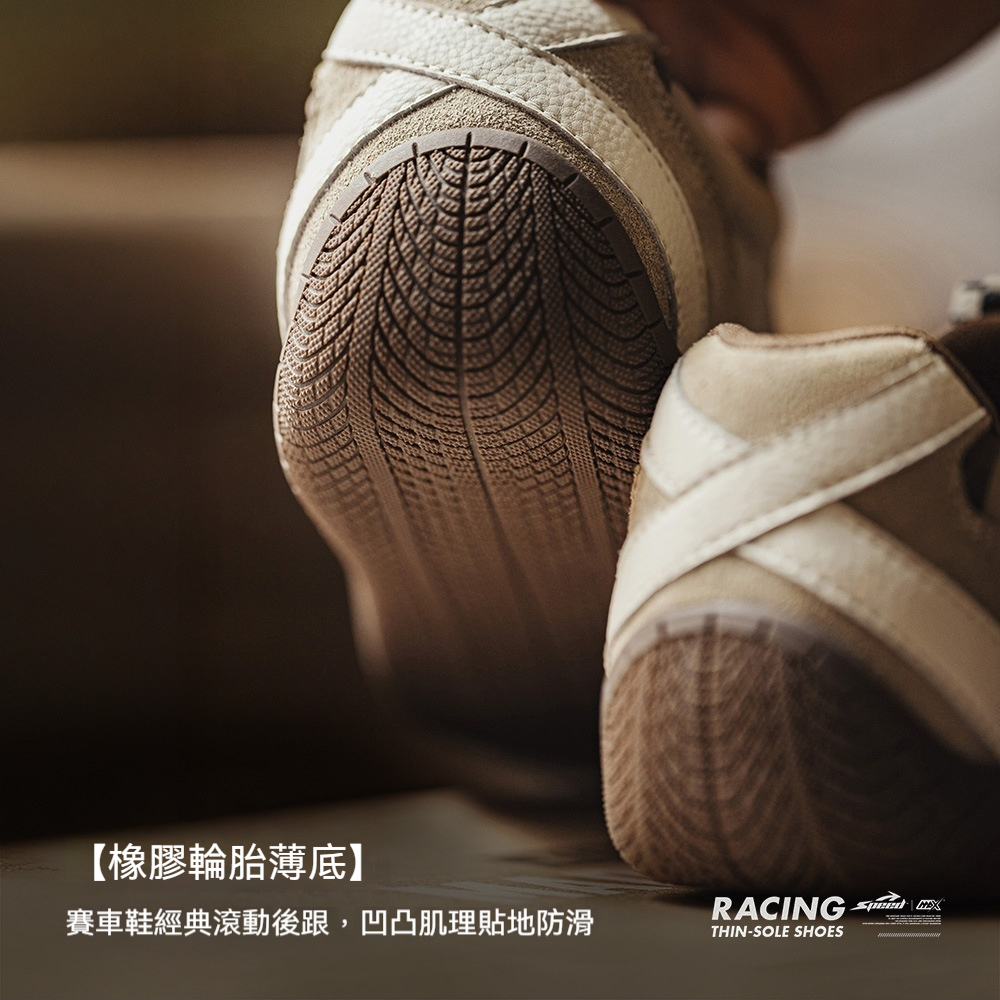 馬登女裝 極速賽車鞋女款夏季復古透氣德訓鞋薄底運動休閒鞋子