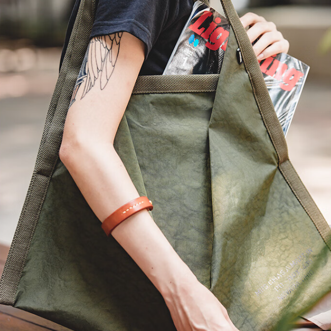 馬登女裝 休閒單肩包尼龍布大容量手提包潮流通勤托特包