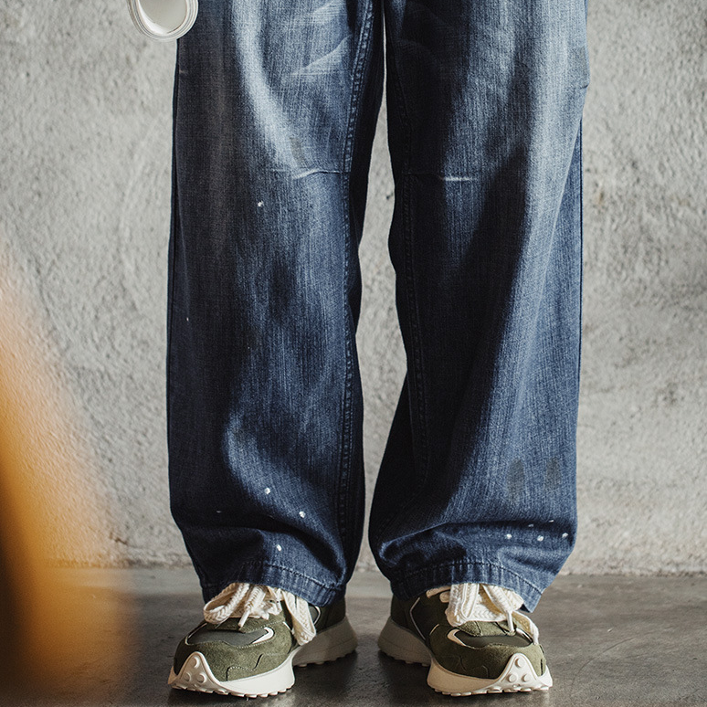 馬登工裝 復古老爹鞋男秋季運動慢跑鞋潮牌高級感百搭休閒鞋