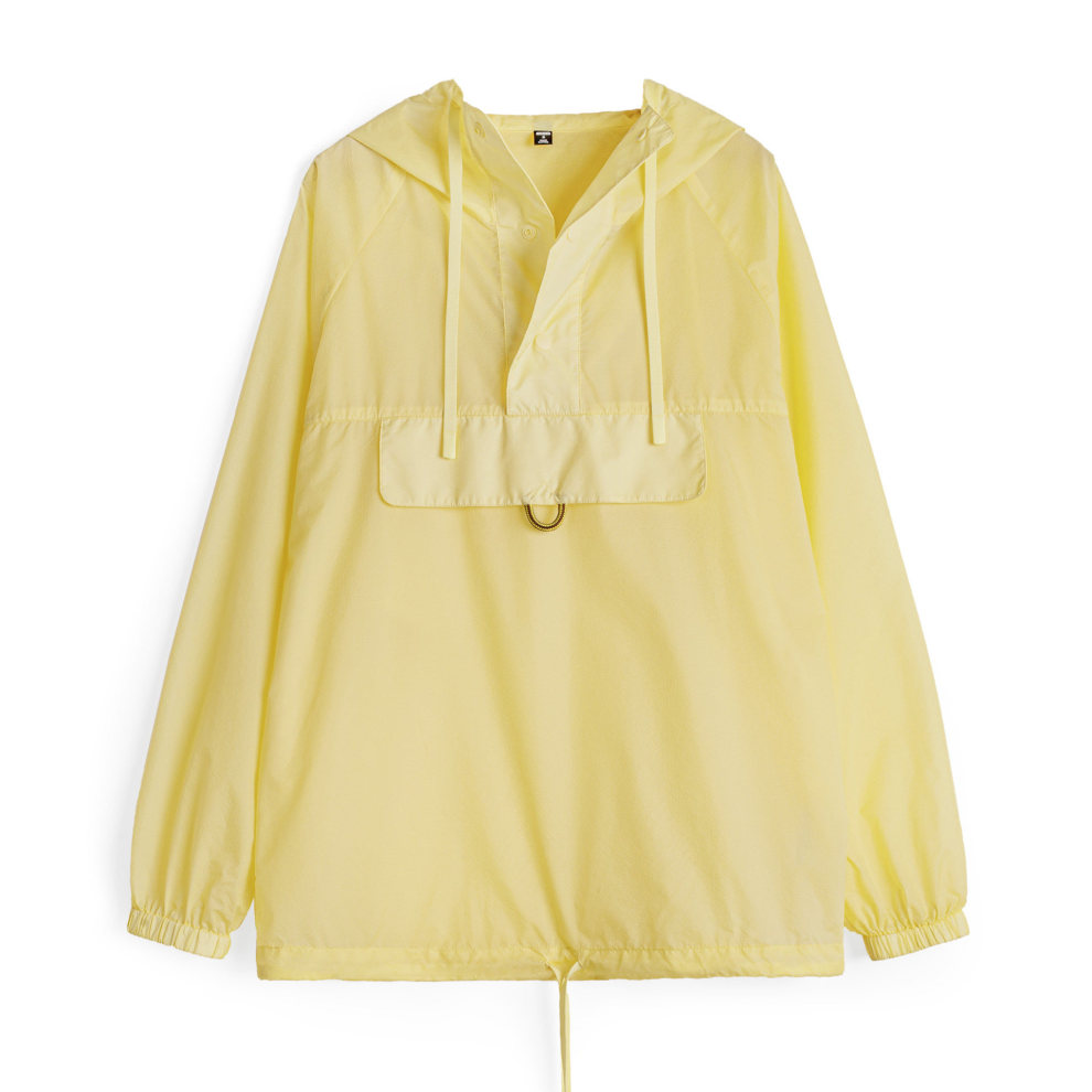 馬登女裝 山系原紗超輕薄款透氣寬鬆套頭防曬服衛衣半透明上衣罩衫女夏