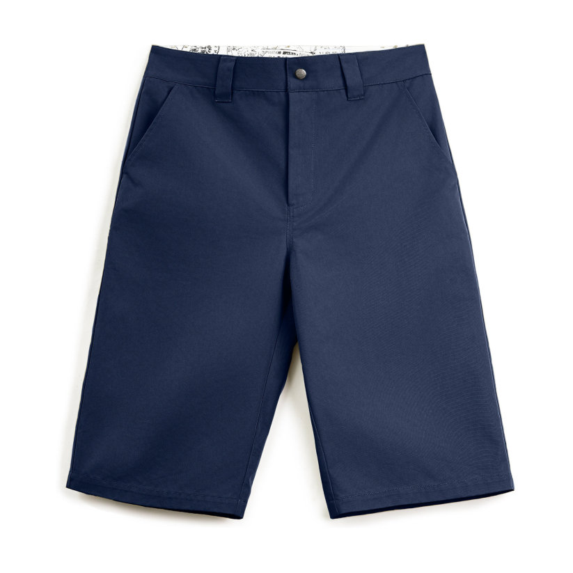 馬登工裝 美式718西裝短褲日系通勤休閒外穿寬鬆直筒六分褲男夏