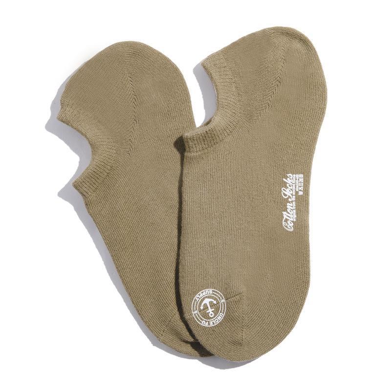 馬登工裝 純色吸汗棉質船襪休閒透氣四季通用短襪子