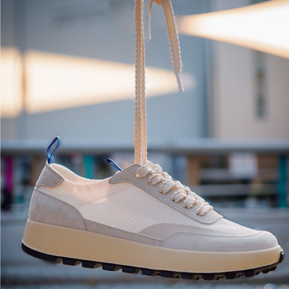 馬登女裝 美式復古夏季透氣慢跑鞋休閒小白鞋運動鞋