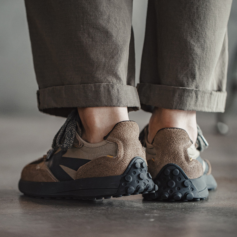 馬登工裝 復古運動華夫阿甘鞋厚底慢跑透氣休閒潮鞋老爹鞋