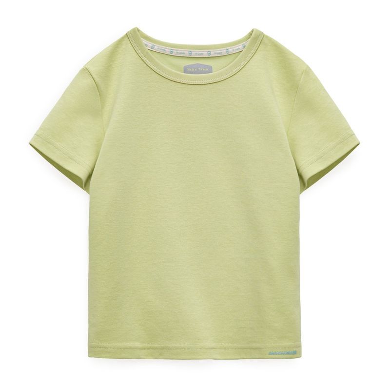 馬登女裝 可露麗風圓領T恤復古基礎內搭打底正肩短款半袖夏季