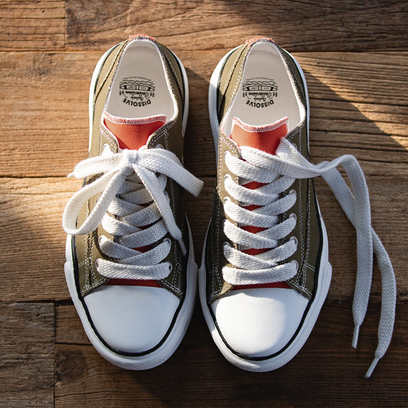 馬登男鞋 休閒百搭帆布鞋男鞋潮流低幫ins風厚底小眾板鞋溶解鞋