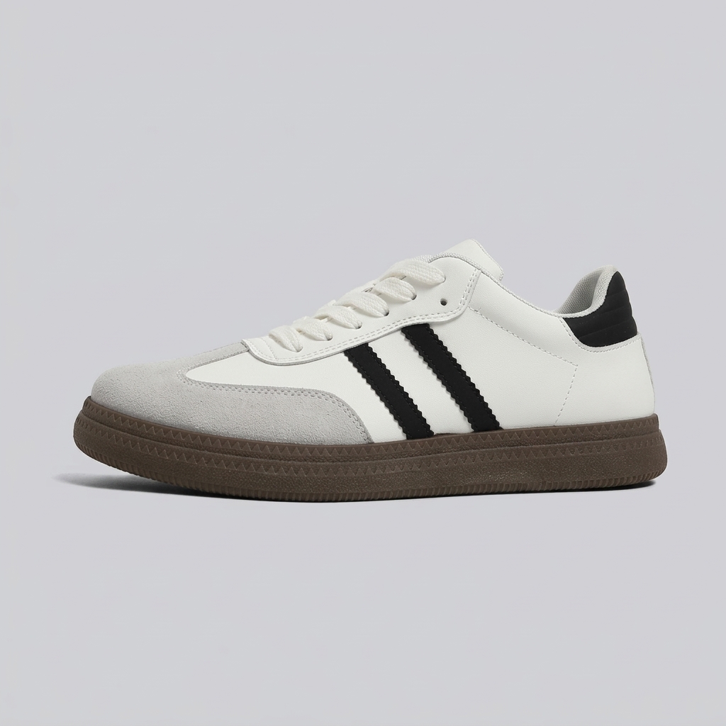 透網復古德訓鞋低幫休閒板鞋小眾情侶鞋情侶款