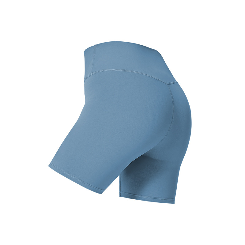 夏季涼感排汗運動健身短褲高腰提臀外穿打底三分瑜珈短褲