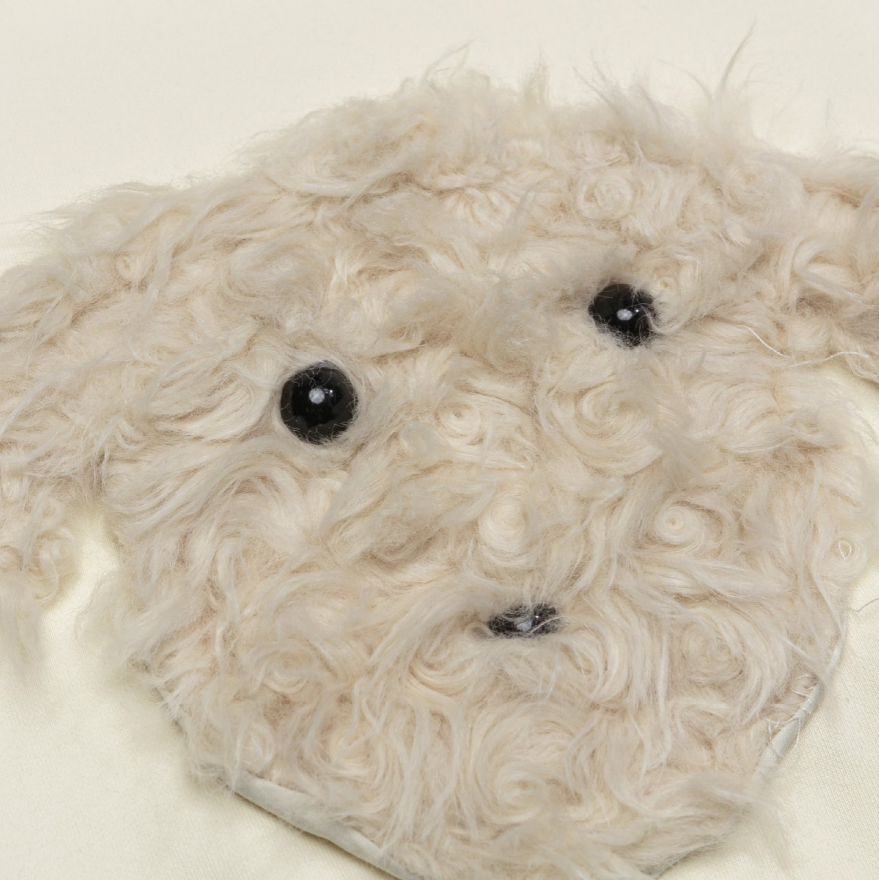 美式復古毛絨小狗刺繡連帽衛衣秋冬百搭休閒寬鬆情侶衛衣外套