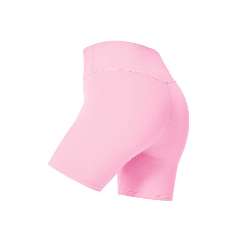 夏季涼感排汗運動健身短褲高腰提臀外穿打底三分瑜珈短褲