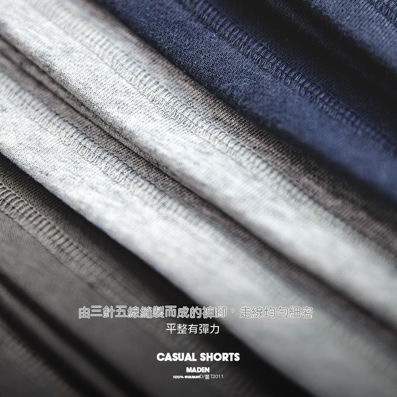 馬登工裝 美式復古重磅針織短褲休閒運動衛褲五分籃球褲