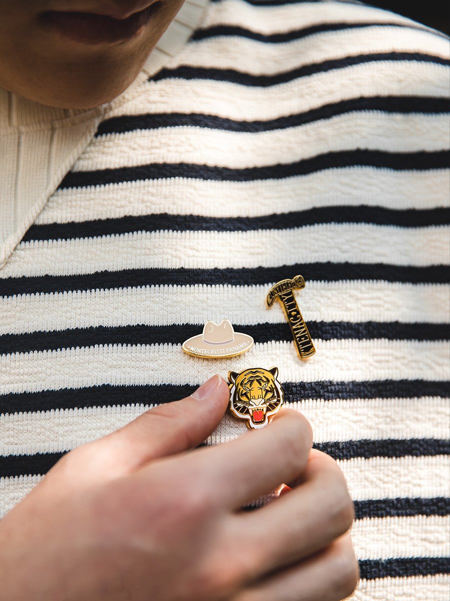 馬登工裝 地心引力Gravity 復古印第安配飾蝴蝶扣胸針潮阿美咔嘰徽章玩物