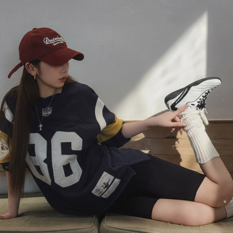 馬登女裝 復古黑白色休閒百搭德訓鞋運動輕便平軟底足球鞋子秋冬