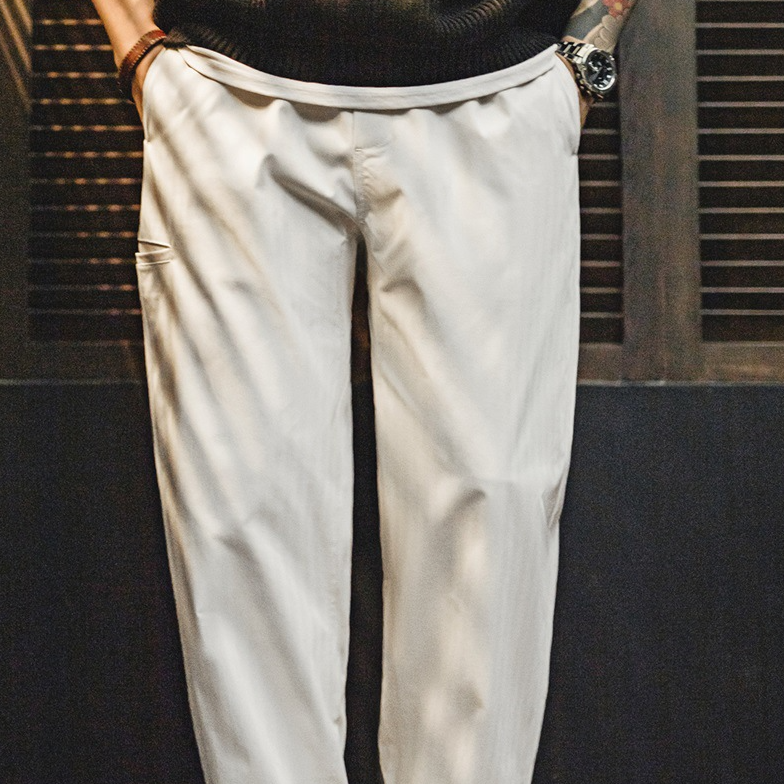 馬登工裝 美式人字紋Easypants休閒褲Cleanfit直筒錐形長褲子男秋